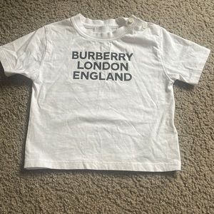White Burberry Shirt